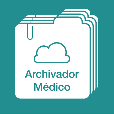 logo archivador medico